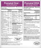 Rainbow Light Prenatal DHA Vitaminas - 30 Comprimidos y 30 Cápsulas Blandas - Omega-3 (DHA y EPA) para Apoyo Materno e Infantil