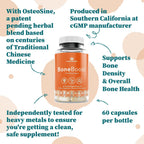 Nature Restore BoneBoost - Suplemento Natural para la Salud Ósea (60 Cápsulas)