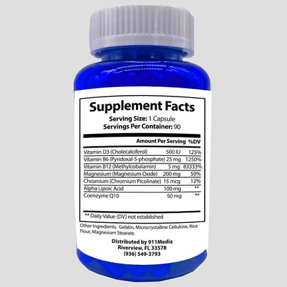 Meta-Seven (90 Días) - Complejo – Vitamina B12: necesaria para la formación de glóbulos rojos y el funcionamiento – Image 3