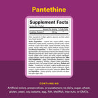 Natural Factors BioCoenzymated Pantethine - 60 Cápsulas Blandas