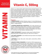 TOUGH-N-TONE Vitamina C Premium 500 mg con PureWay-C® y Bioflavonoides