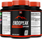 Endopeak (3 Pack) - Endopeak para Hombres, Cápsulas, 180 Cápsulas para 3 Meses