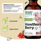 Forever Puppy Gotas de Espino Blanco para Perros - Tintura Antioxidante Líquida para la Salud Cardíaca - 2 oz