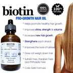 Aceite Orgánico de Biotina con Sílice para el Cabello - ALKA VITA