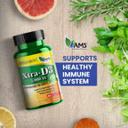 Xtra D3 Vitamina D3 5000 UI (125 mcg) - 180 Cápsulas Blandas (Pack de 3)