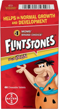 Vitaminas masticables Flintstones Plus Iron, 60 comprimidos masticables