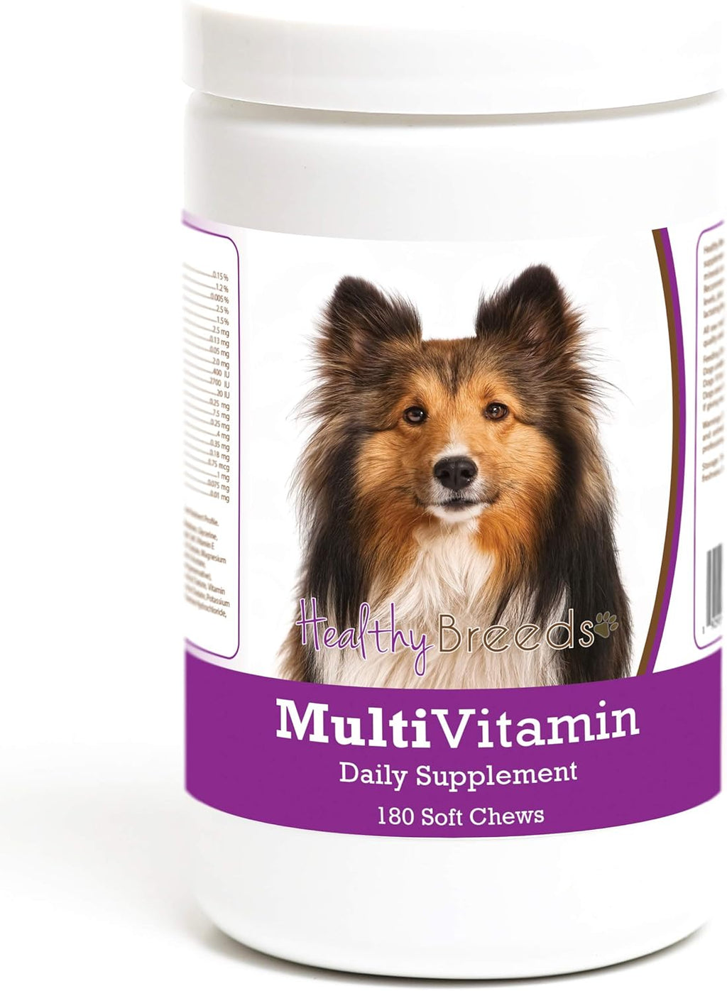 Healthy Breeds Multivitamínico en Masticables Blandos para Perros - 180 Unidades