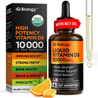 Vitamina D3 10000 UI (250 mcg) Líquida Orgánica – IQ Biology