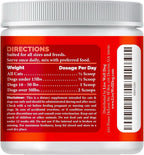 Heart Health Powder Topper para Perros y Gatos - Taurina, L-Carnitina, Espino Blanco y Antioxidantes - 180g