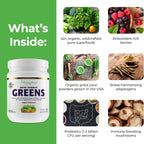 Paradise Herbs, ORAC Energy Greens Powder - 120 Raciones