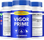 Vigor Prime Capsules – Complemento para hombres, Fórmula avanzada, 60 cápsulas