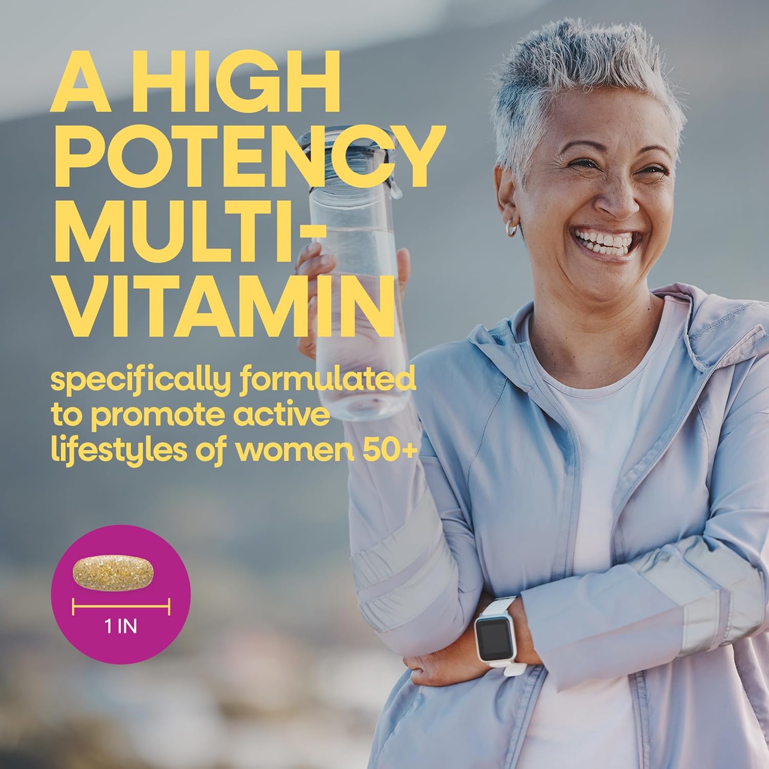 Nature's Way Alive! Multivitamínico Ultra Potencia para Mujeres 50+ - 150 Comprimidos