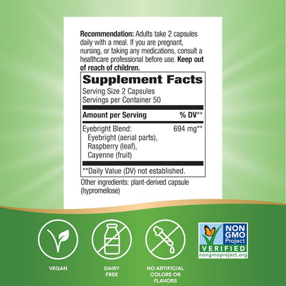 Nature's Way Eyebright Herb Premium Blend - – Aliviar la fatiga visual y la irritación leve. – Image 5