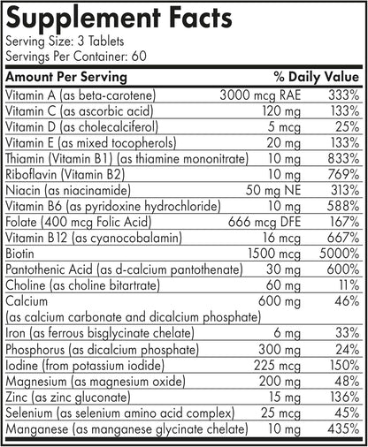 Futurebiotics Hair, Skin & Nails Multivitamínico de Belleza con Biotina - 180 Comprimidos – Image 8