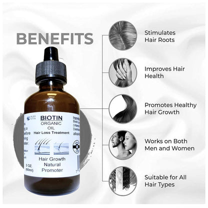 Aceite Orgánico de Biotina con Sílice para el Cabello - ALKA VITA – Image 2