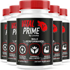 Vital Prime para Hombres, Fórmula Avanzada, Complemento Alimenticio en Cápsulas, Pack de 5 (5 Meses de Suministro)