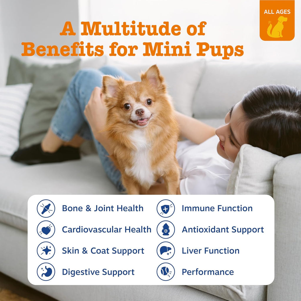 Zesty Paws Multivitamínico para Perros – Snacks masticables con pollo (90 unidades)