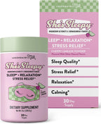 Legendairy Milk She's Sleepy™ – Cherry Limeade – Mezcla nocturna para dormir, sin azúcar, con magnesio y ashwagandha