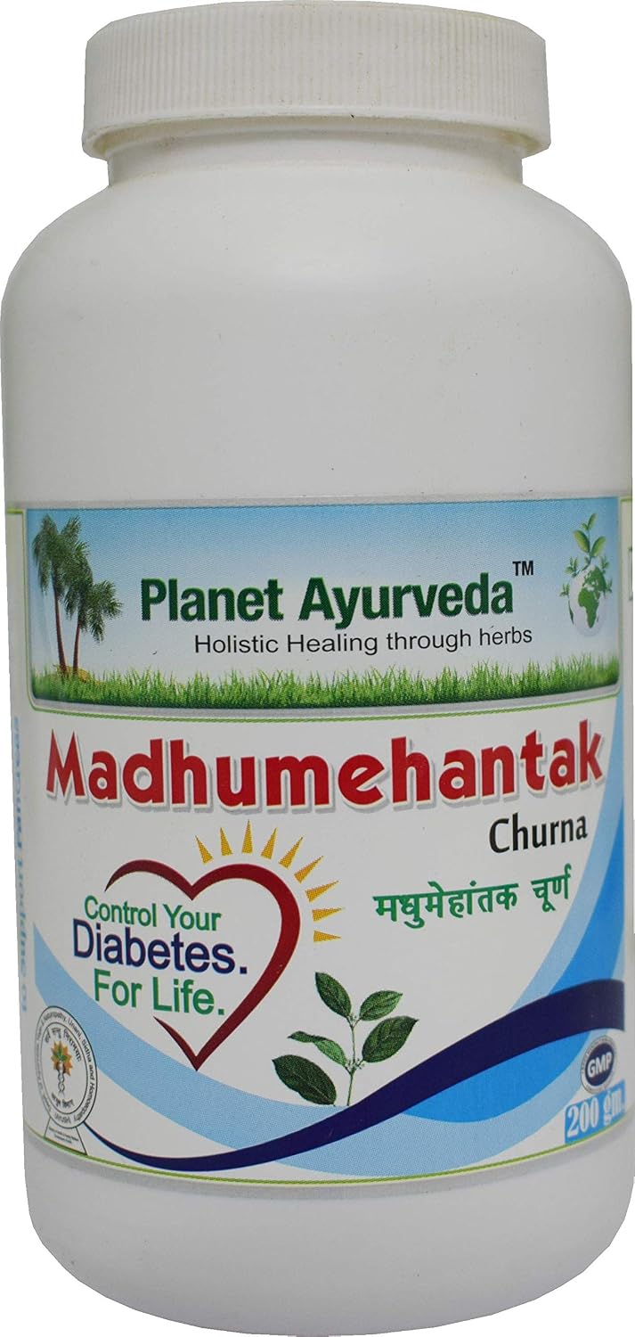 Planet Ayurveda Madhumehantak Churna, 200 g (2 Frascos)