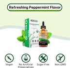 SBR Nutrition MAX Absorption - Vitamina D3 + K2 (MK-7) Gotas Líquidas con Aceite MCT, Sabor Menta