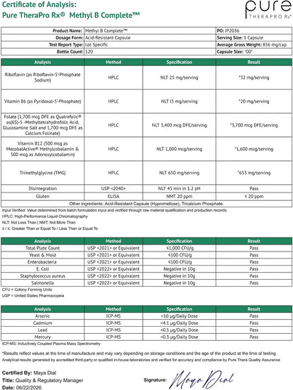 Complejo B Metilado con Quatrefolic, – Personas con altos niveles de estrés: Las vitaminas B participan en la – Image 9