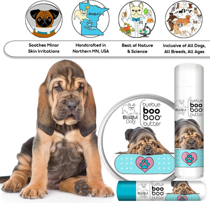 Bloodhound Booboo Butter de The Blissful Dog – Aceite de oliva, ricino, aguacate, almendra y coco – Image 6