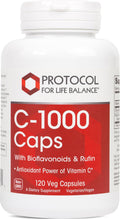 PROTOCOL FOR LIFE BALANCE C-1000 CAPS + BIOFL 120 VCAPS