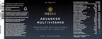 Inessa Methylated Multivitamin for Men and Women with CoQ10, D3, K2, B Complex, Folic Acid and Zinc - 60 Vegan Tablets