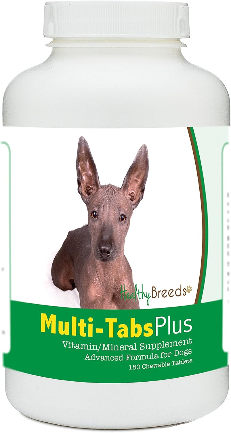 Healthy Breeds Xoloitzcuintli Multi-Tabs Plus Comprimidos Masticables – 180 Unidades