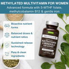 Multivitamínico de Alta Potencia con Metilados para Mujeres con Hierro Suave – Igennus