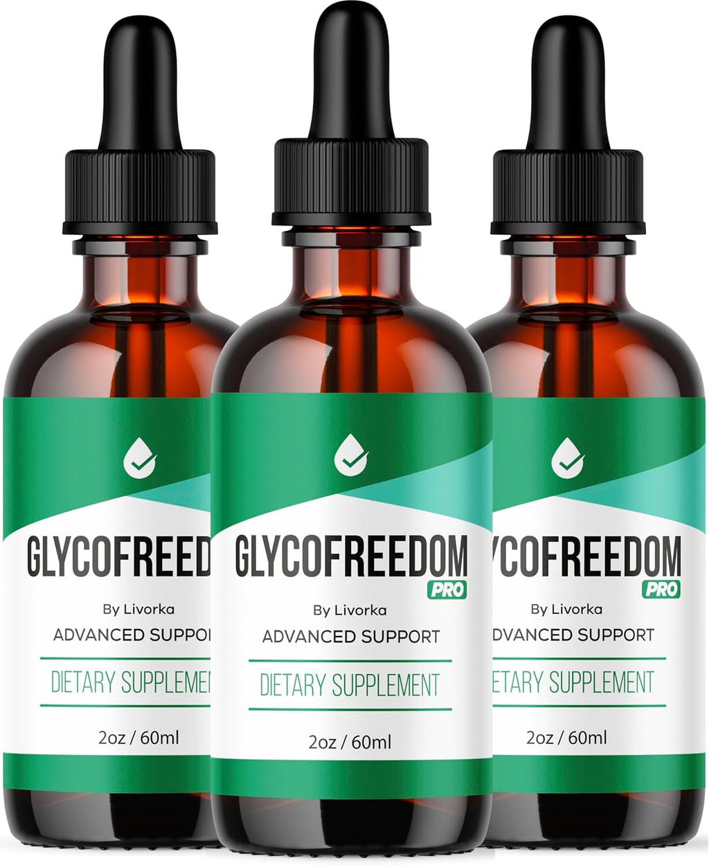 GlycoFreedom Gotas (3 Pack) - Suplemento Líquido de Bienestar