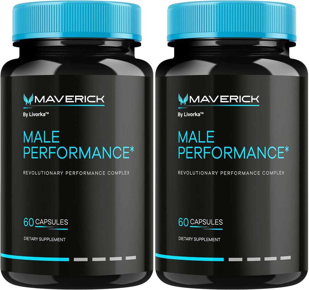 Maverick Cápsulas - Suplemento Oficial para Hombres, Fórmula Avanzada para Vitalidad y Resistencia, Ingredientes Naturales, 2 Paquetes (120 Cápsulas)