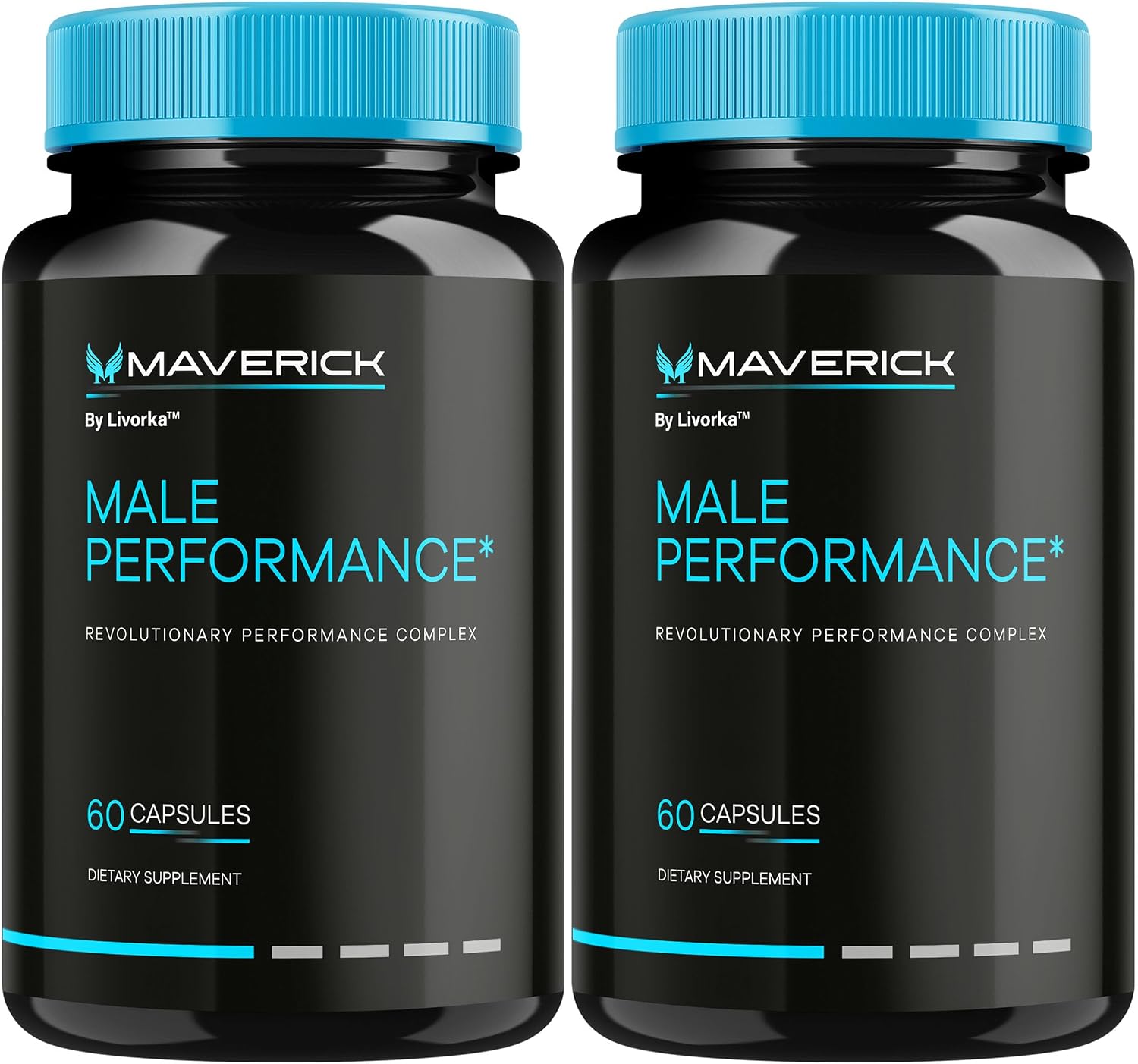 Maverick Cápsulas - Suplemento Oficial para Hombres, Fórmula Avanzada para Vitalidad y Resistencia, Ingredientes Naturales, 2 Paquetes (120 Cápsulas)