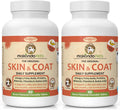 Makondo Pets - Suplemento de Aceite de Pescado y Omega 3 para Perros y Gatos - Piel y Pelaje - 120 Comprimidos (Pack de 2)