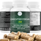 Executive Focus Suplemento Nootrópico AM – Memoria, Enfoque y Energía Natural