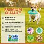 Pet Longevity SAM-e 100 mg – Complemento para el Hígado y Articulaciones para Gatos y Perros Pequeños – 50 Comprimidos con Recubrimiento Entérico