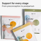 Create for Women | Gominolas de Fertilidad Formuladas por Médicos | 600mg CoQ10 + 27mg Hierro + 1200mcg Ácido Fólico | Vegano y Sin Azúcar Añadido