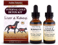 Amber Naturalz Kit de Detox Interno Gold para Mascotas