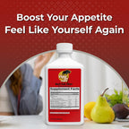 VIGORON FORTE Estimulante del apetito – Suplemento de hierro con complejo de vitaminas B, B12 y multivitamínico energético – Ayuda natural para recuperar el apetito – Vegano, sin OGM – 6 fl oz (1 paquete)