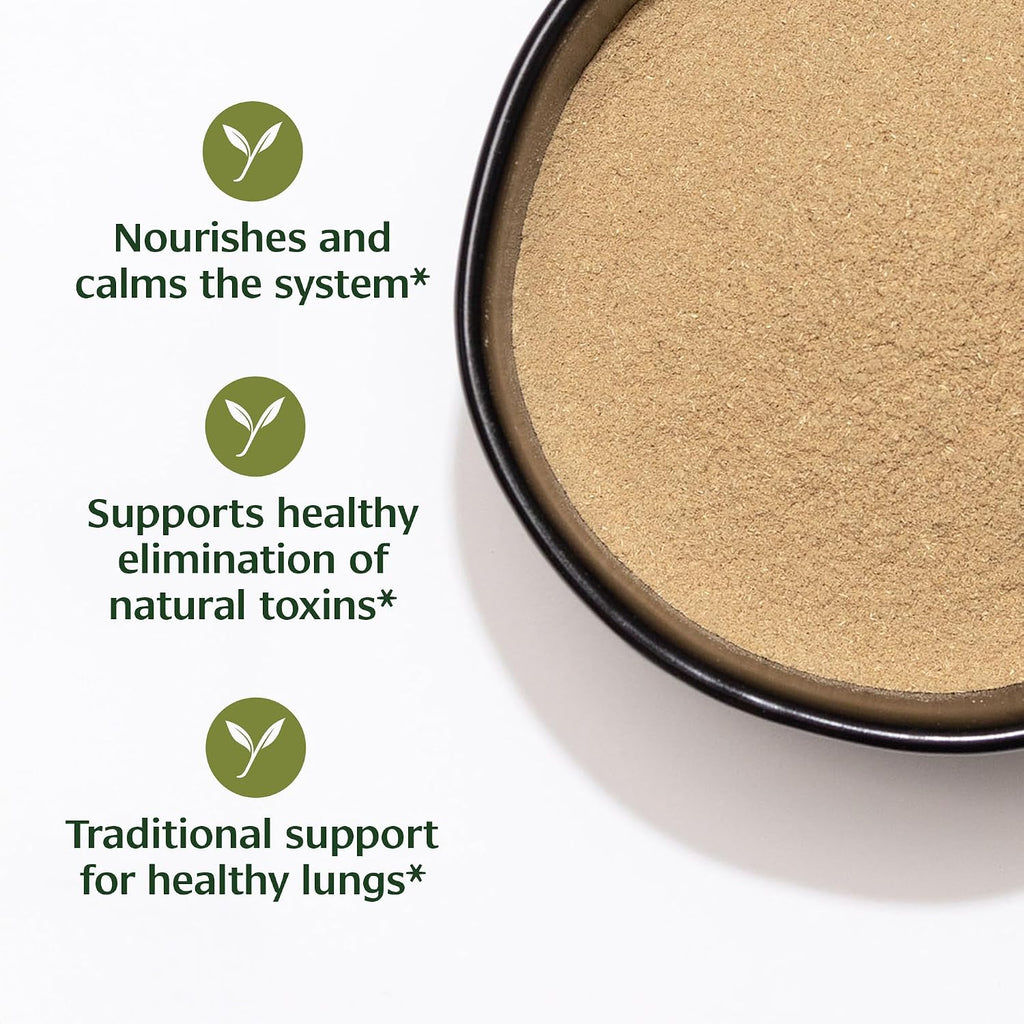 Banyan Botanicals Dashamula Powder – Fórmula Ayurvédica Calmante – ½ lb (227 g)