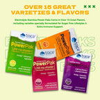 Power Pak Electrolyte Powder - 60 Sobres - Sabor Lima Limón - 1200 mg Vitamina C con Zinc y Magnesio