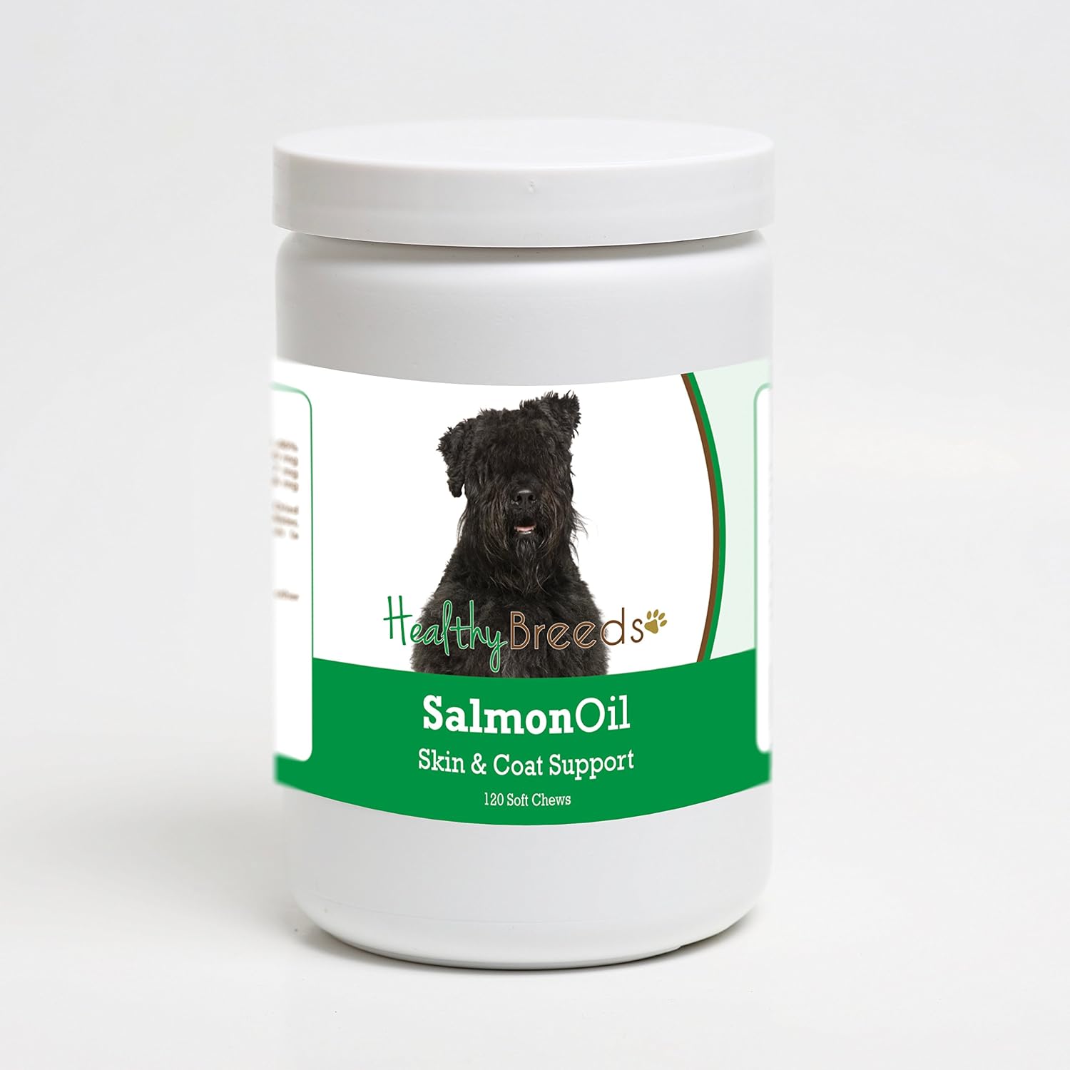 Healthy Breeds Bouvier des Flandres Aceite de Salmón Soft Chews 120 Unidades