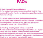 Pink Stork No Flow - Suplemento para reducir la producción de leche materna, 60 cápsulas