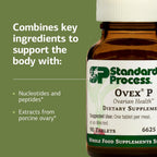 Standard Process Ovex P - 90 Tablets - Whole Food-Based Female Health Supplement