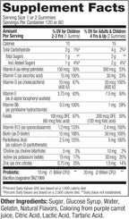 OLLY Kids Multivitamin & Probiotic Gummy - Gomitas multivitamínicas con probióticos, Sabor Berry, 120 unidades
