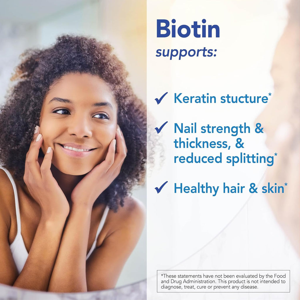 Patient One Biotina 8mg | 60 Cápsulas | Apoyo Cabello, Piel y Uñas