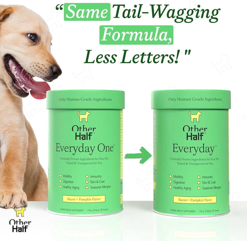 Other Half Everyday - Multivitamínico en polvo para perros