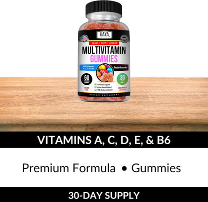 Kaya Naturals Adult Multi Vitamin Gummy - 60 – Zinc : interviene en el funcionamiento normal del sistema – Image 5