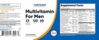 Nutricost Multivitamínico para Hombres - 120 Cápsulas