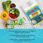 BodyBoost Colostrum Instantized en Polvo, 99.5% Calostro Bovino, 227 g